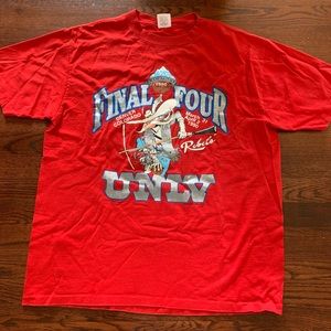Vintage UNLV Final Four 1990 T-shirt size XL